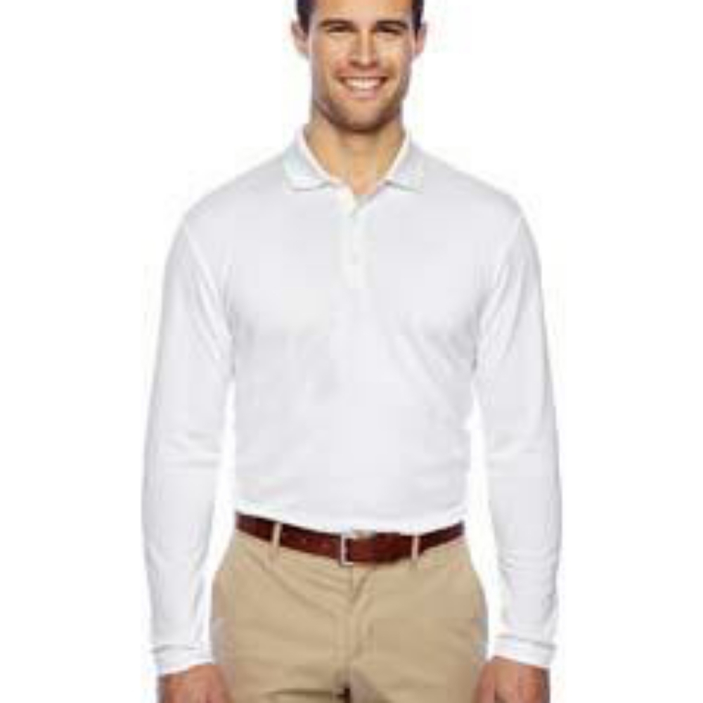 COPY - adidas - ClimaLite Long Sleeve PoloMens go…